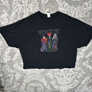 Gildan Women's 5XL Black T-Shirt Vogue Sanderson Sisters Halloween